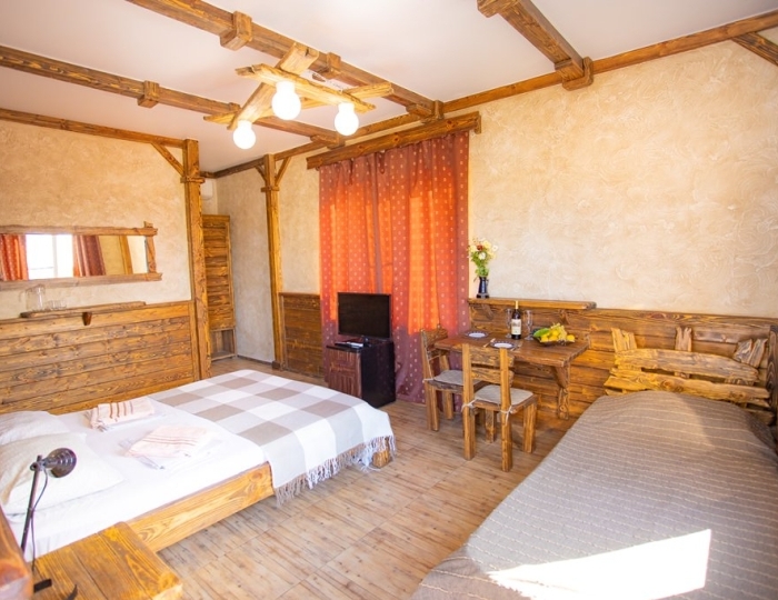 3-местный Стандарт под дерево - Отель «Руно» Гагра