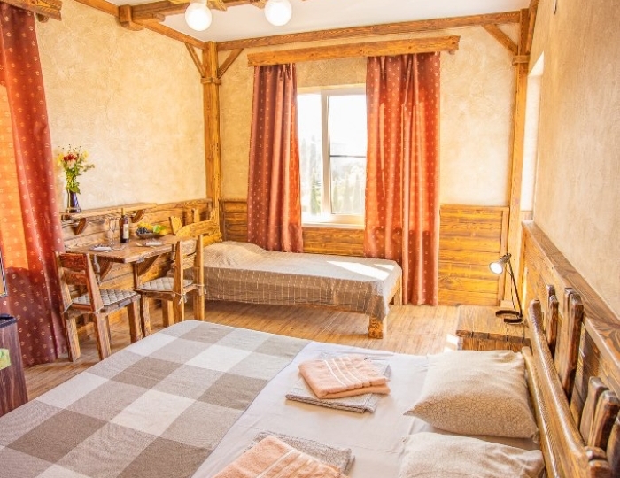 3-местный Стандарт под дерево - Отель «Руно» Гагра